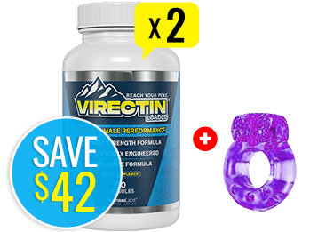 Buy 2 Bottles of Virectin <br>+ FREE Vibrating Ring