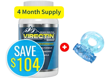 Buy 4 Bottles of Virectin<br> +  Vibrating Ring